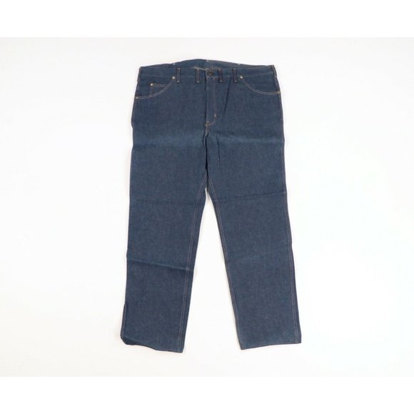 NOS Vintage 90s Carhartt 46x32 Boot Cut Western Spell Out Denim